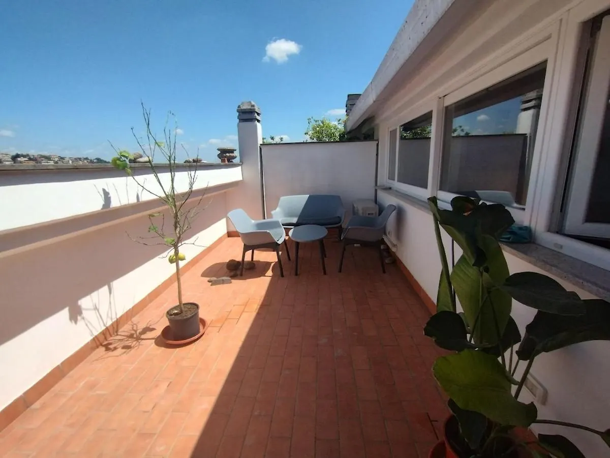 Il Mulo Volante - Panoramico Attico Con Terrazzo A Trastevere Rome Apartment